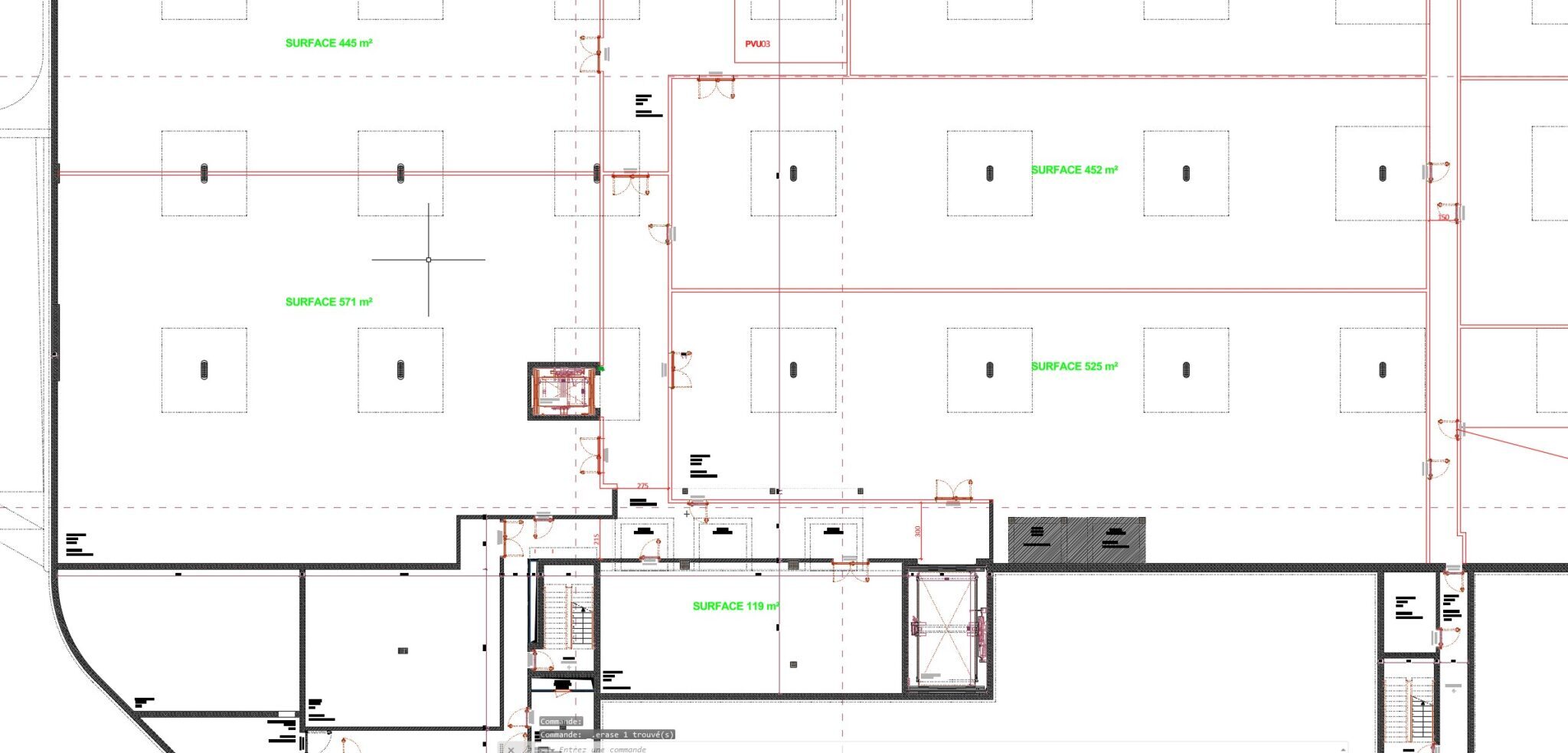 Dépôt intérieur à louer – 452 m² – LES ROUETTES – Rouettes 30 – Bernex