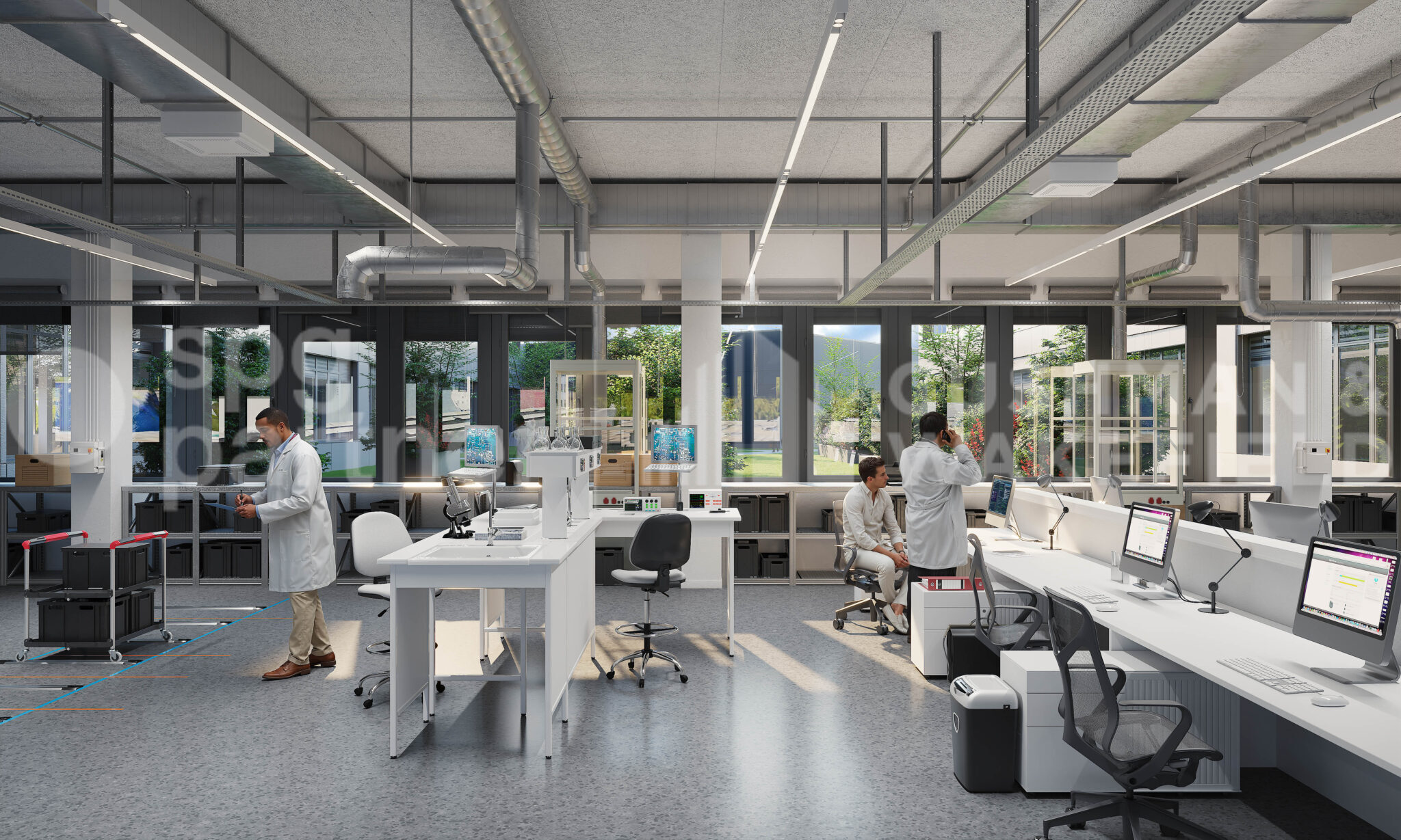 Atelier à louer – 8000 m² – ZIMEYSA – Pré-Bouvier 31 – Satigny