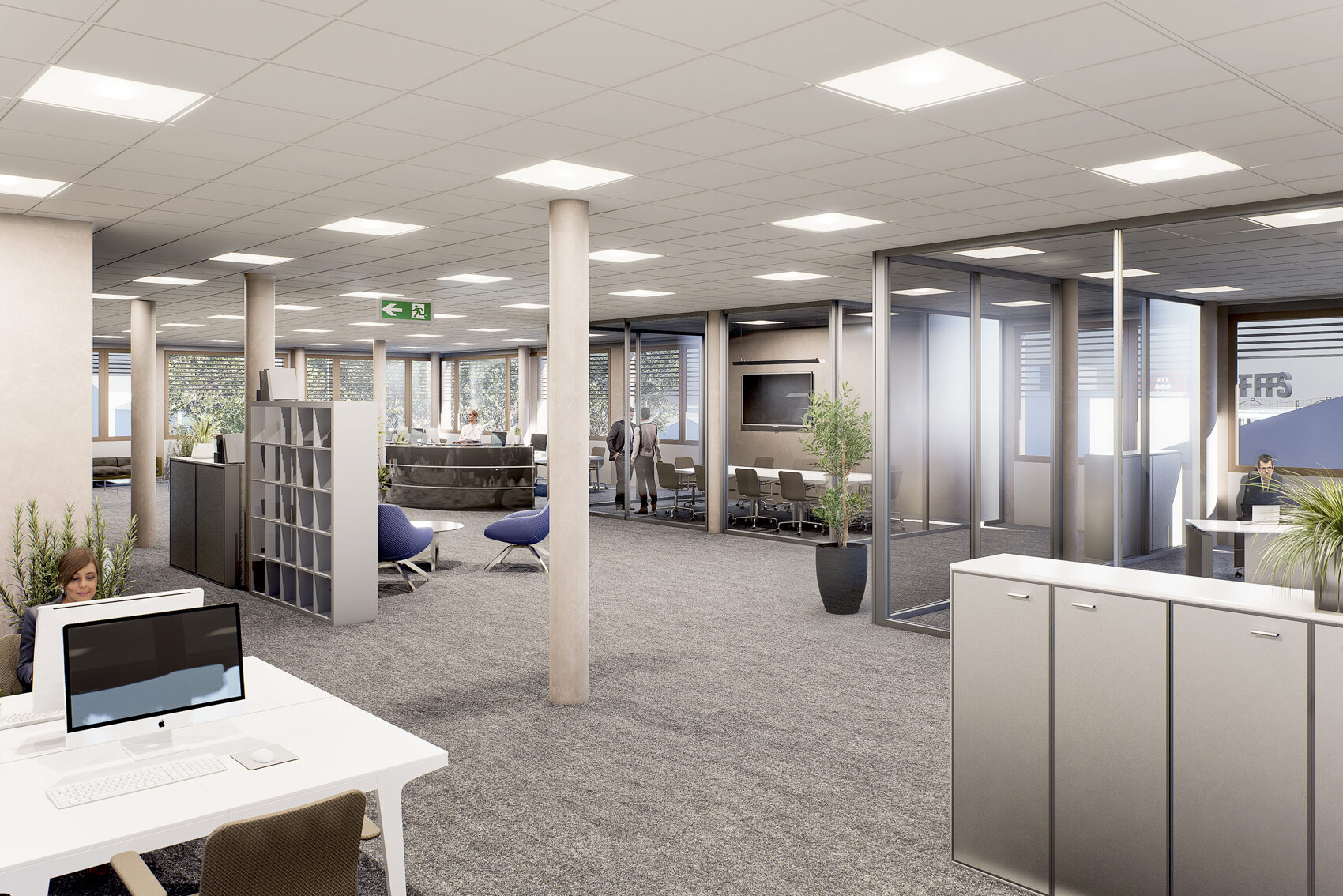 Atelier à louer – 300 m² – ZIMEYSA – Vieux-Bureau 81 – Meyrin